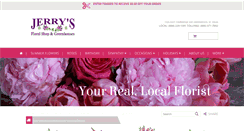 Desktop Screenshot of jerrysfloralshop.com